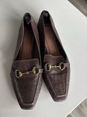 Raye brown loafers size 9